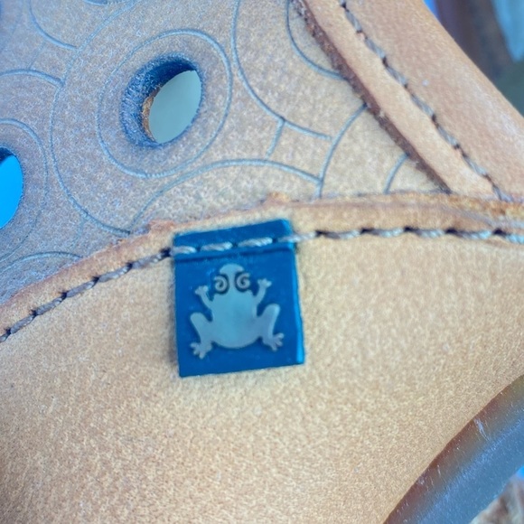 EL NATURALISTA ORANGE LEATHER HEELS - Picture 12 of 12